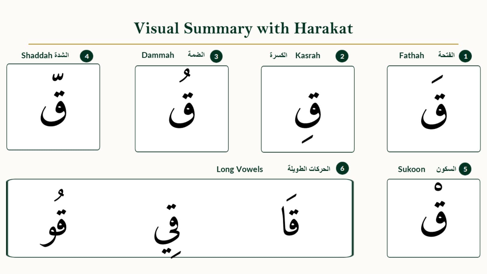 Diagram of the mouth showing the articulation point of the Arabic letter qaaf at the back of the tongue and soft palate